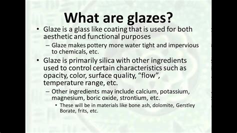 what does cold glaze only mean